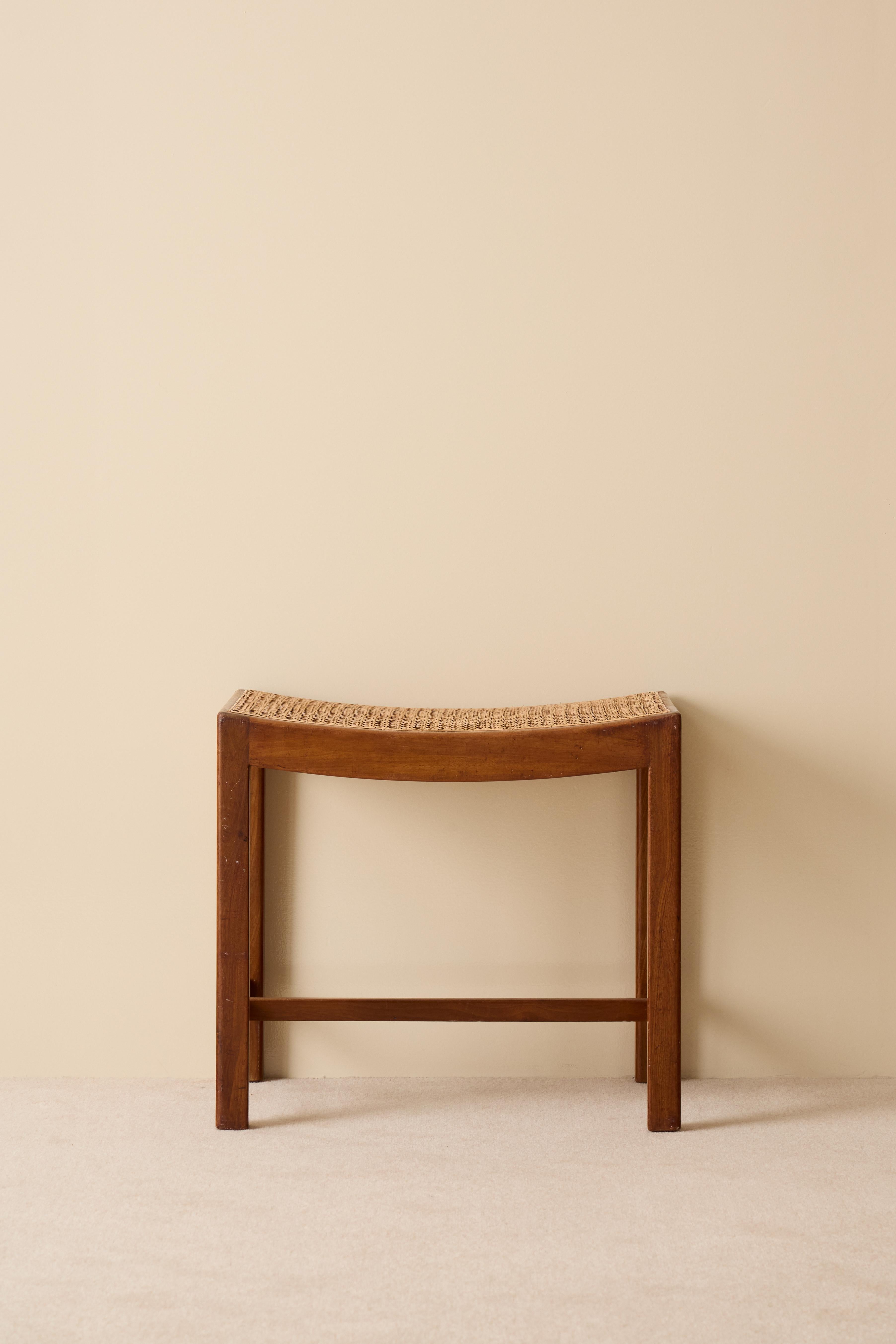 Mid-20th Century Pair of Danish stools, 1940s For Sale