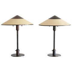 Pair of Danish Table Lamps by Niels Rasmussen Thykier