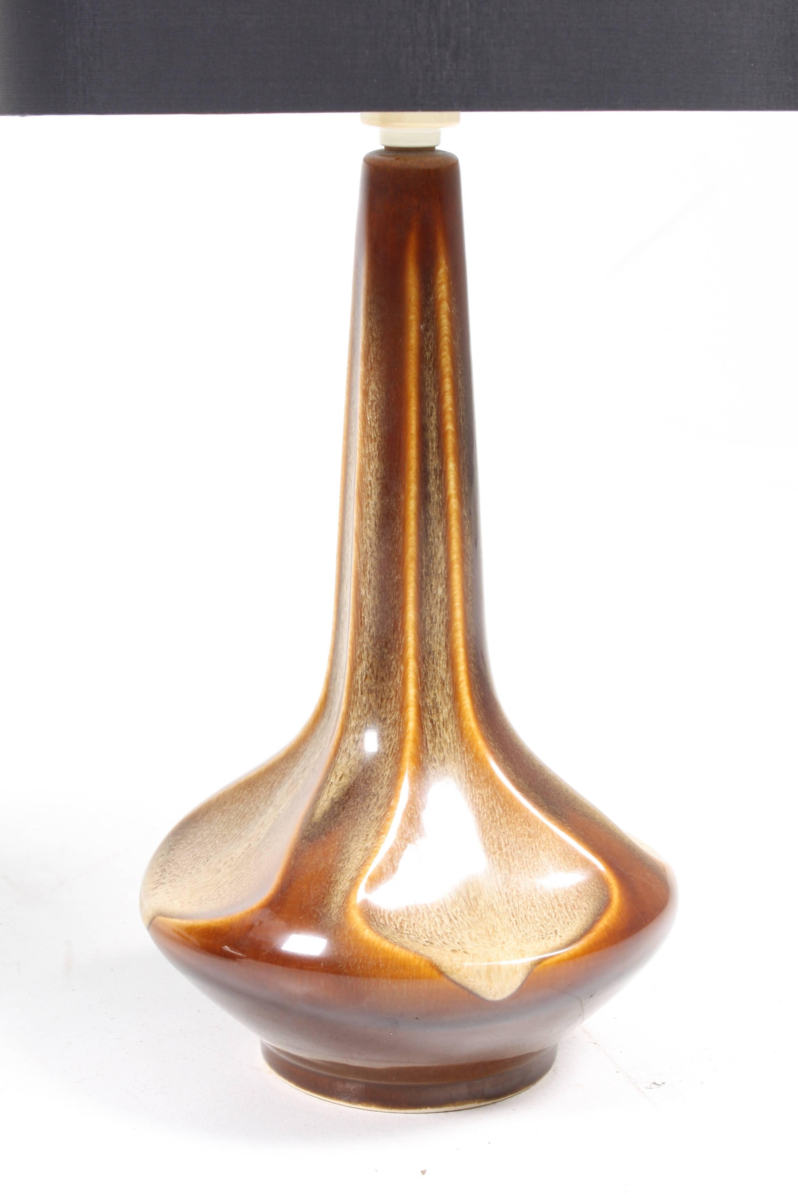 Pair of Danish Table Lamps In Good Condition For Sale In Lejre, DK