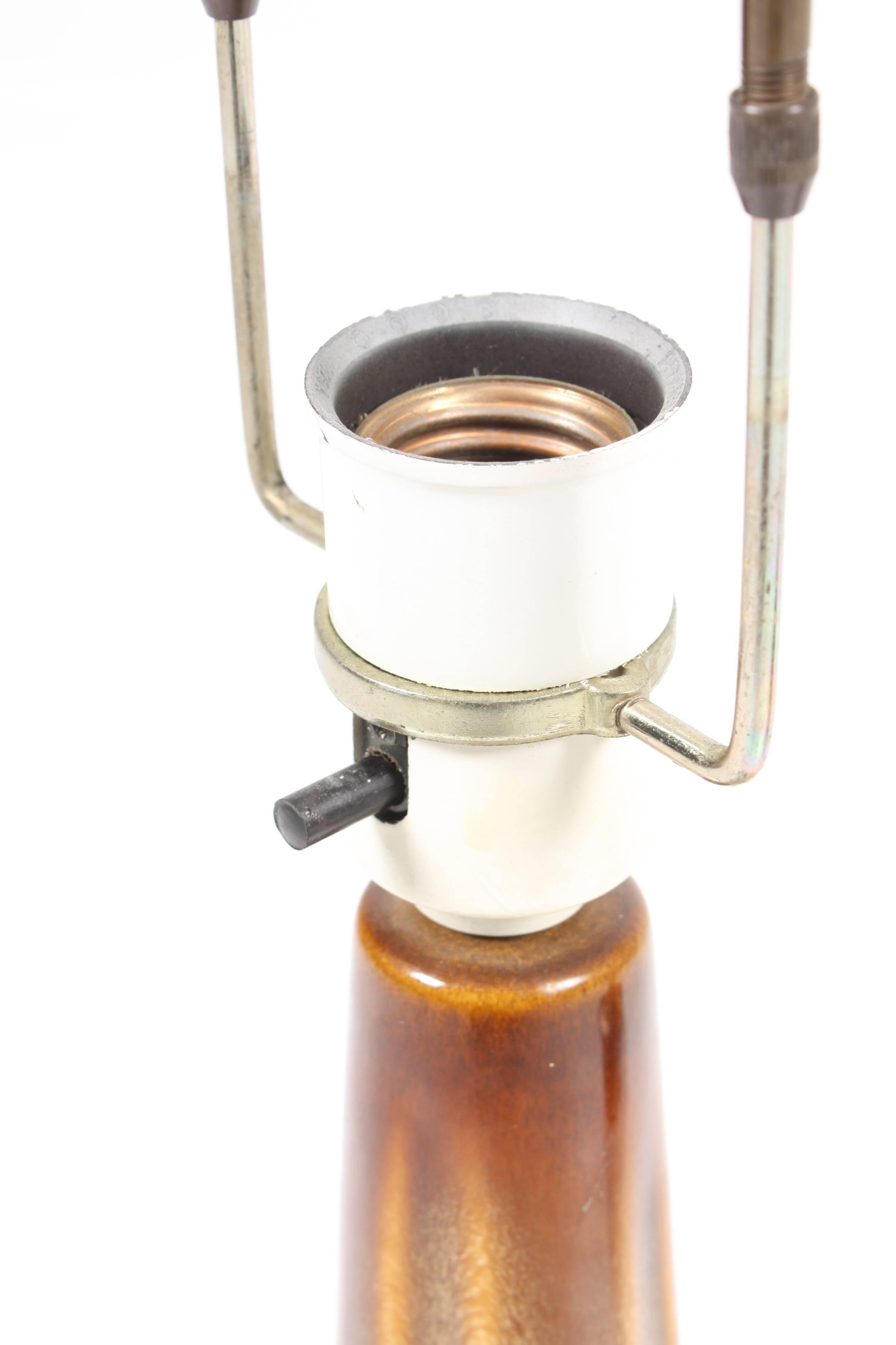 Mid-20th Century Pair of Danish Table Lamps For Sale