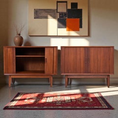 Danish Teak Credenza by Lyby Mobler, 1960s Mid-Century Modern