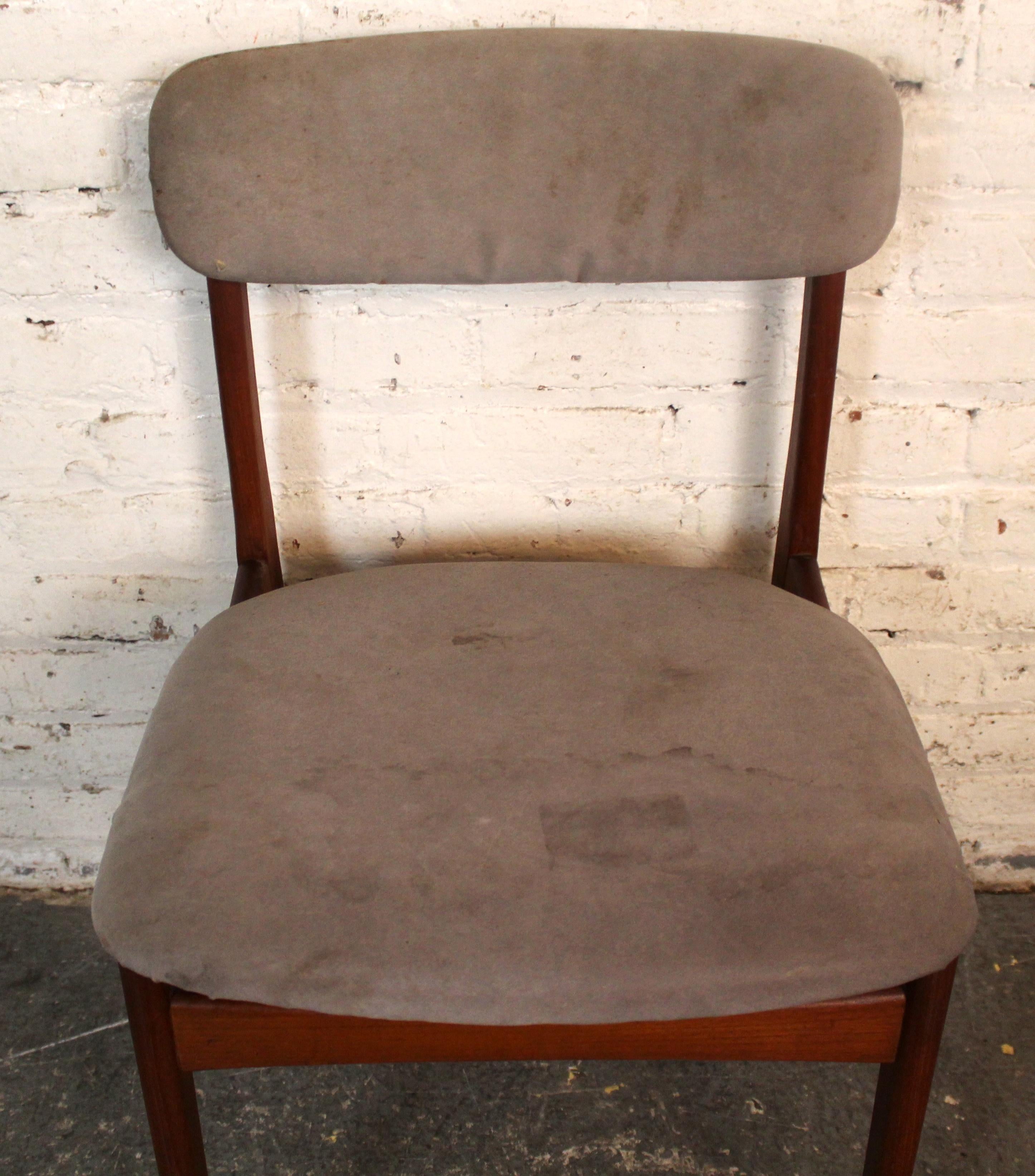Paire de chaises de salle à manger danoises en teck par Tarm Stole Møbelfabrik en vente 5