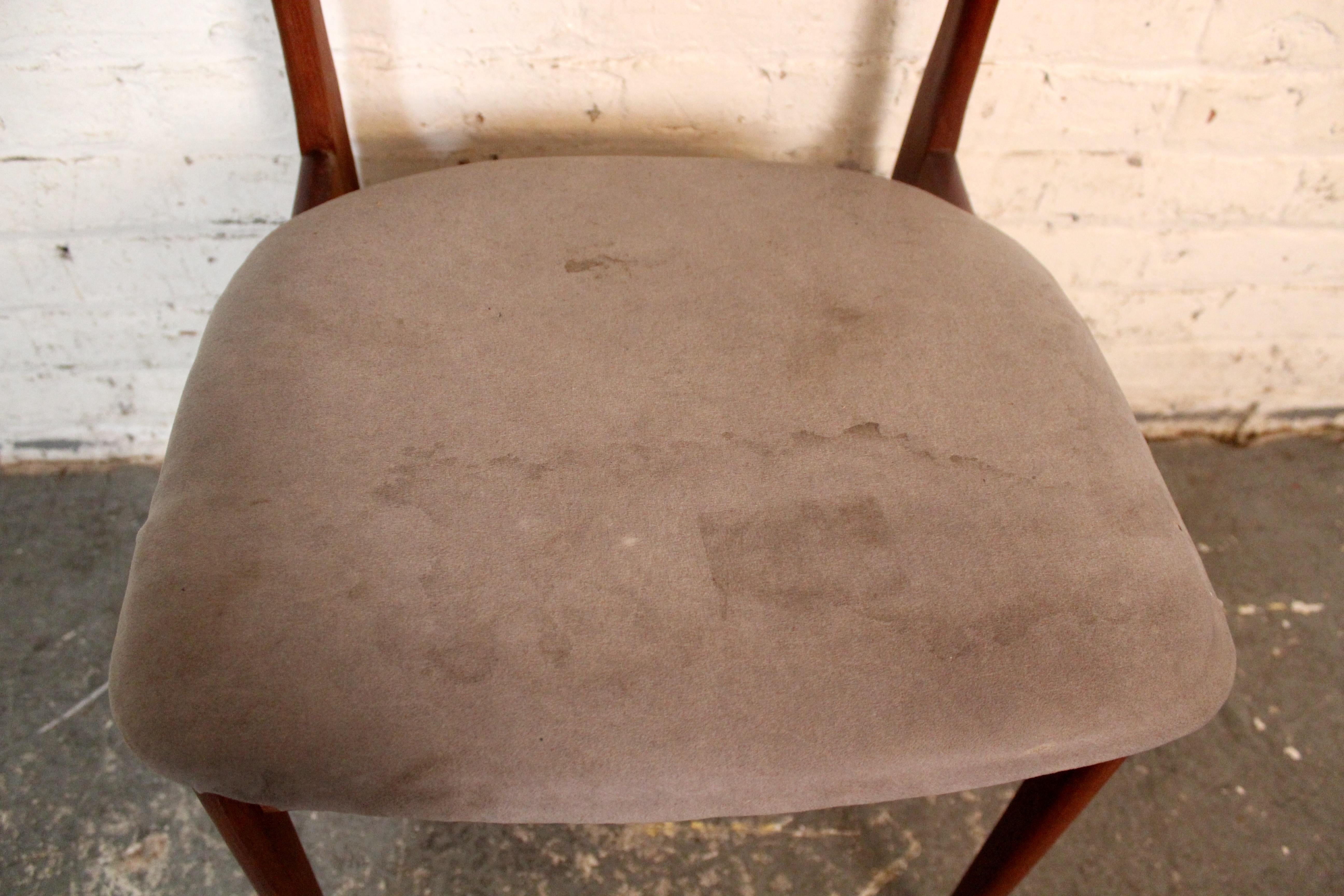 Paire de chaises de salle à manger danoises en teck par Tarm Stole Møbelfabrik en vente 7