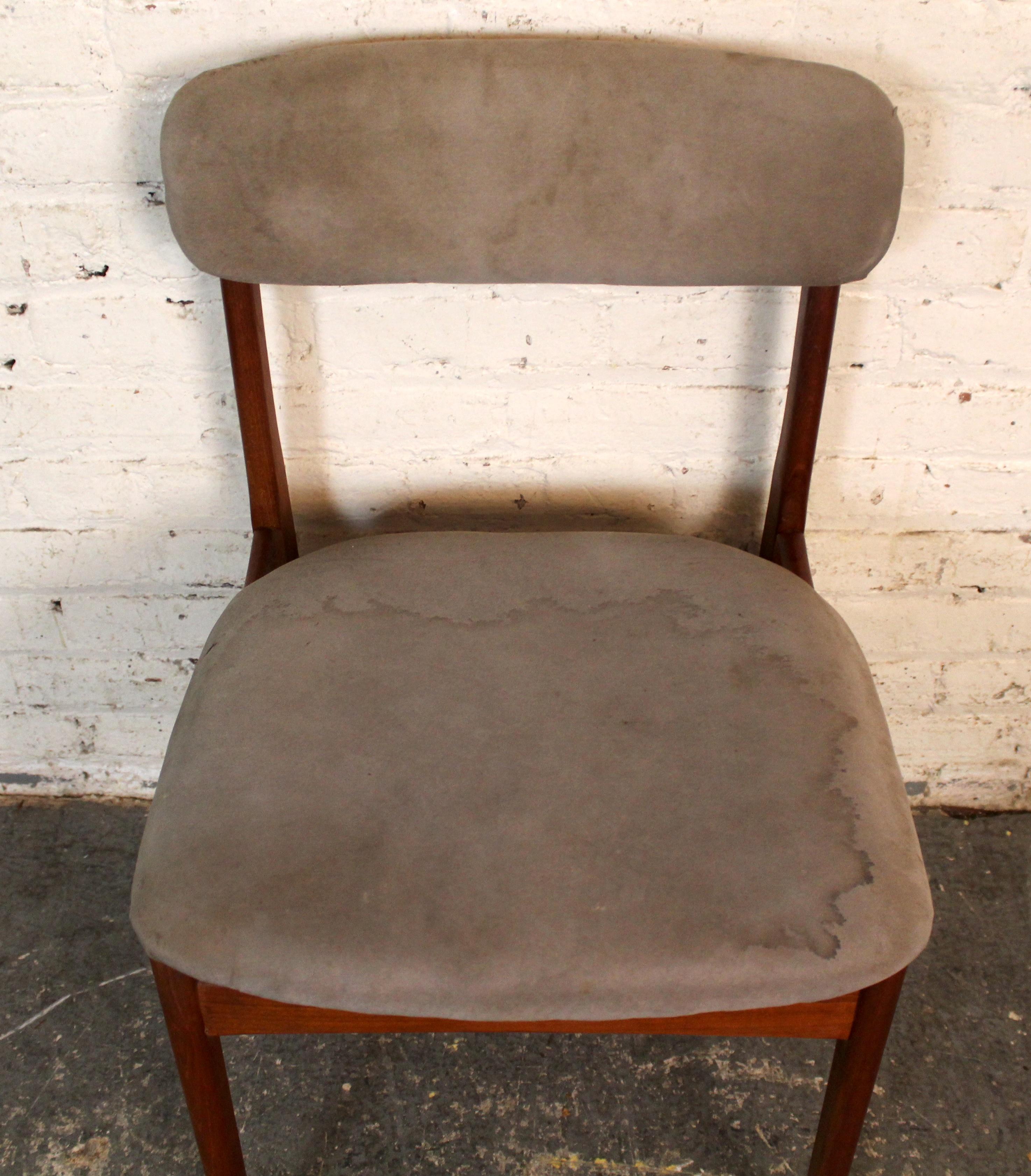 Paire de chaises de salle à manger danoises en teck par Tarm Stole Møbelfabrik Bon état - En vente à Brooklyn, NY