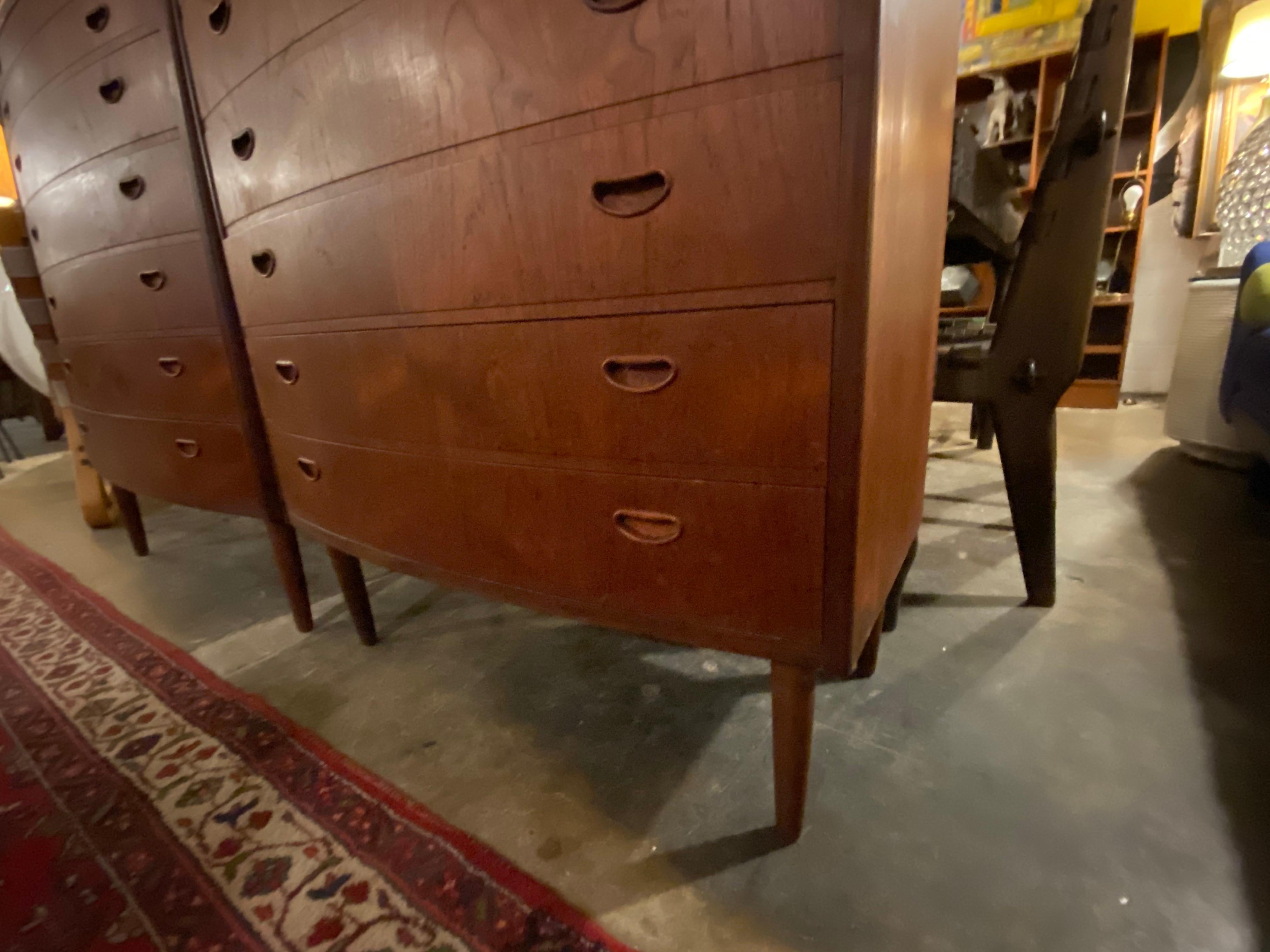 Pair of Danish Teak Dressers 2