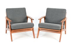 Pair of Danish Teak Easy Chairs