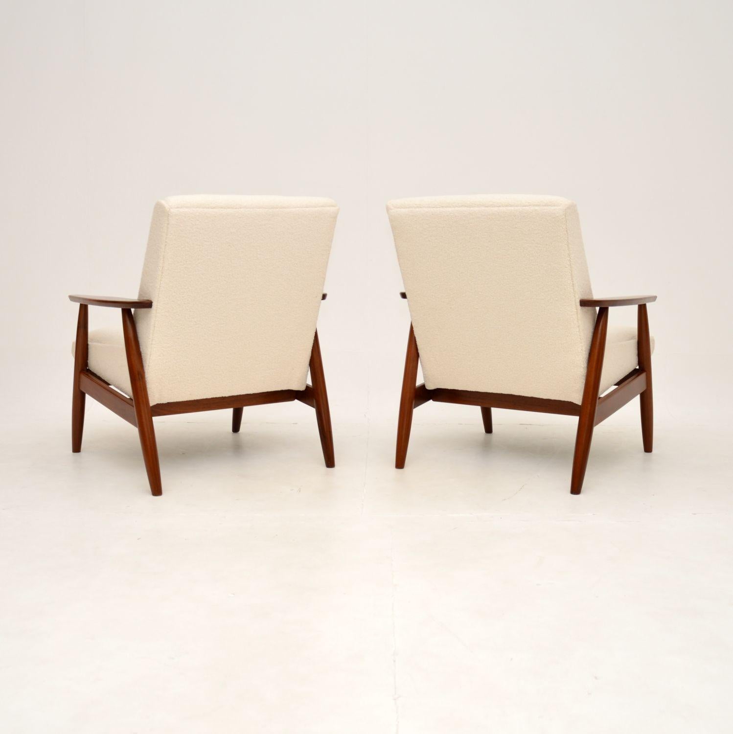 Pair of Danish Vintage Armchairs In Good Condition For Sale In London, GB