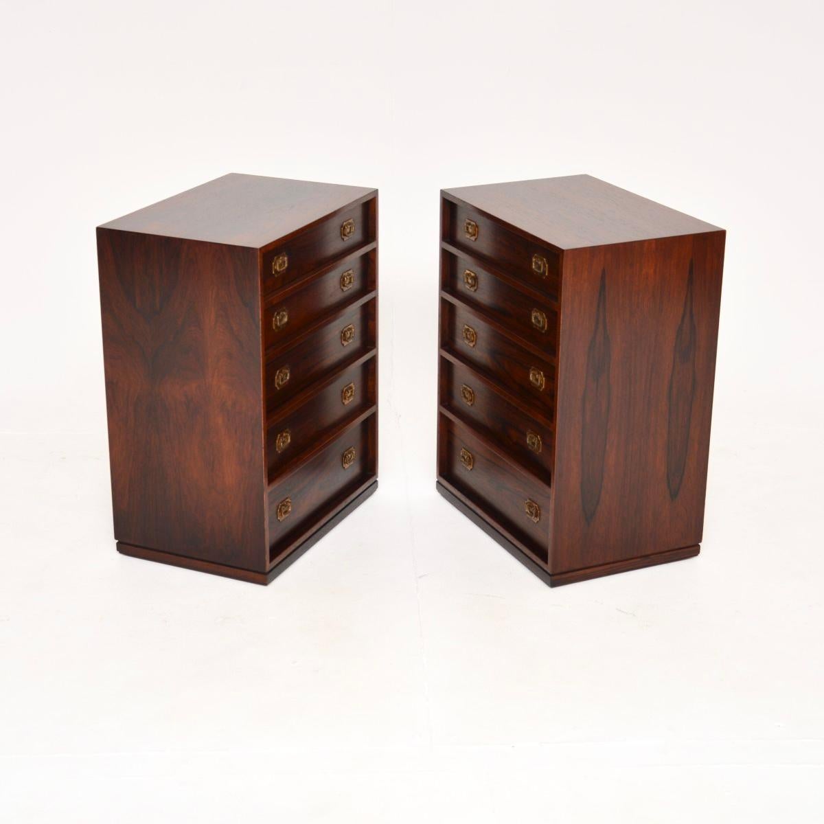 Danois Paire de commodes danoises Vintage By par Henning Korch en vente