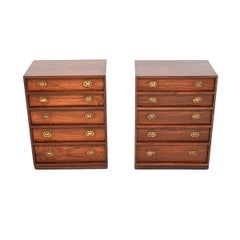 Pair of Danish Vintage Bedside Chests by Henning Korch