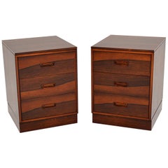 Pair of Danish Vintage Bedside Chests