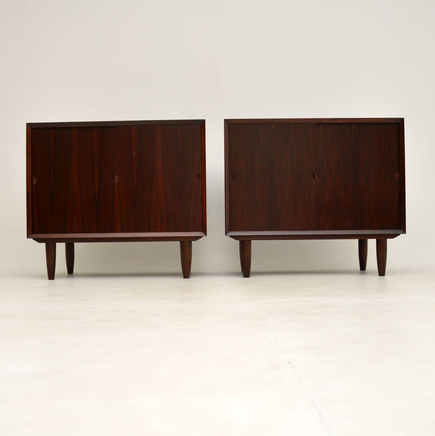 Mid-Century Modern Pair of Danish Vintage Cabinets by Poul Cadovius