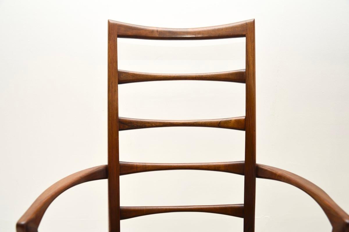 Pair of Danish Vintage Carver Chairs by Niels Koefoed 2