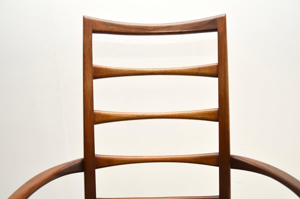 Pair of Danish Vintage Carver Chairs by Niels Koefoed 3