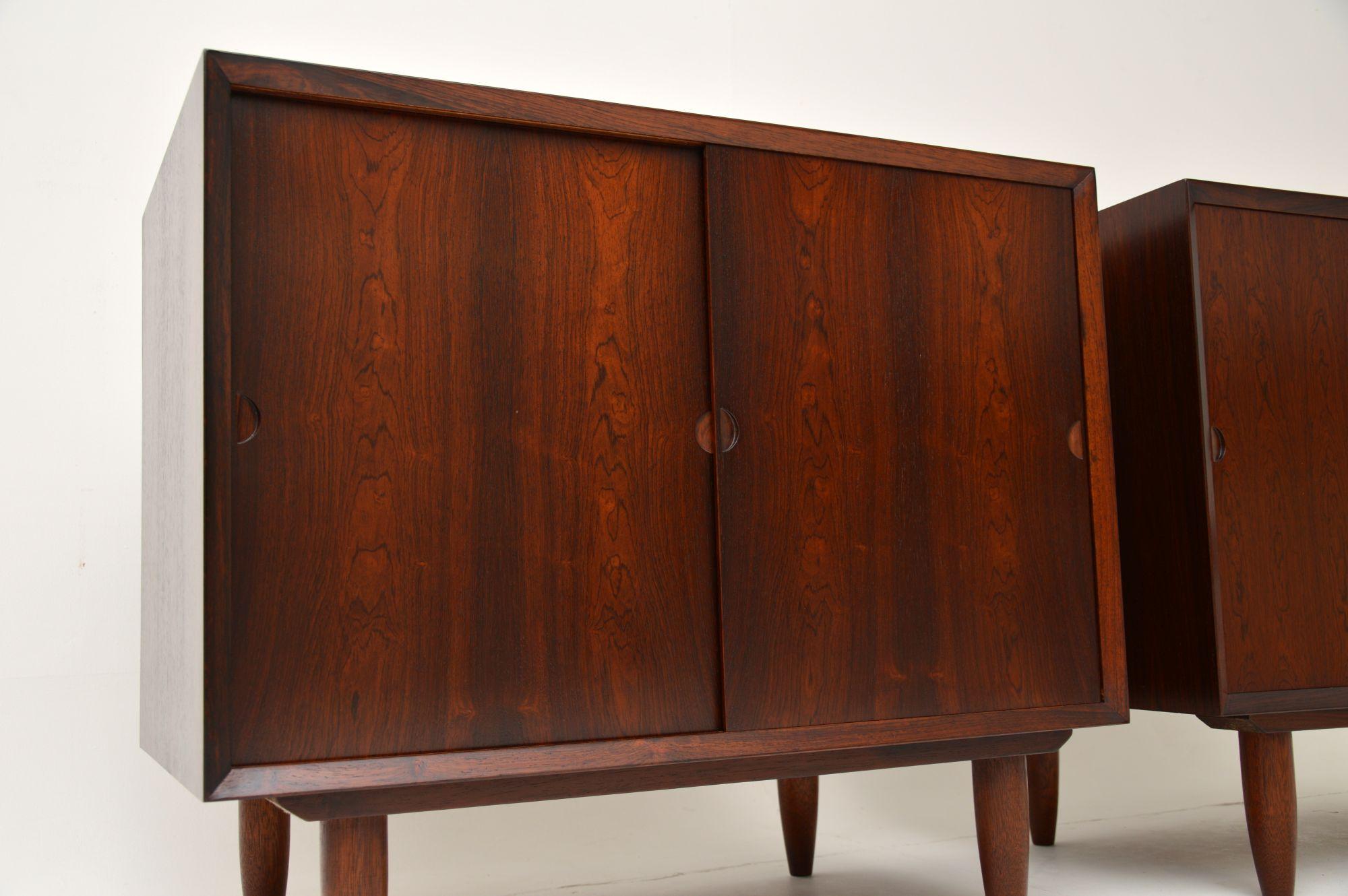 Pair of Danish Vintage Side Cabinets by Poul Cadovius For Sale 4