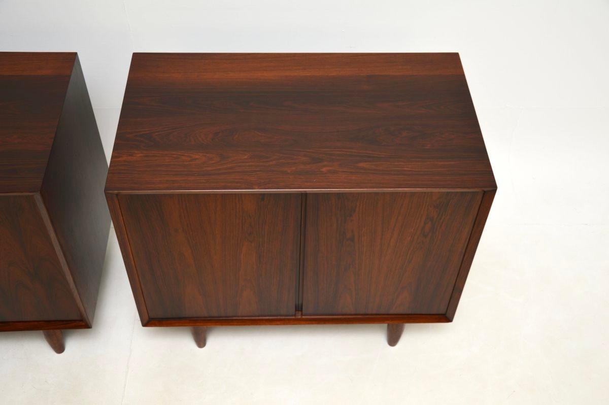 Paire d'armoires d'appoint danoises vintage par Poul Cadovius 3