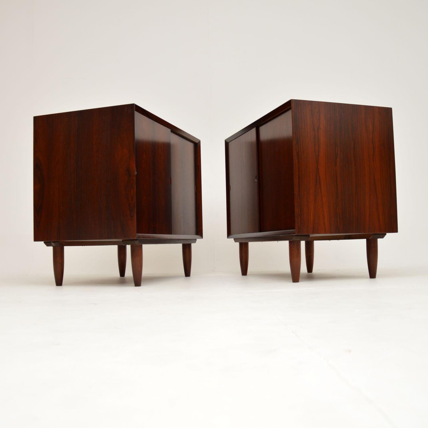 Pair of Danish Vintage Side Cabinets by Poul Cadovius In Good Condition For Sale In London, GB