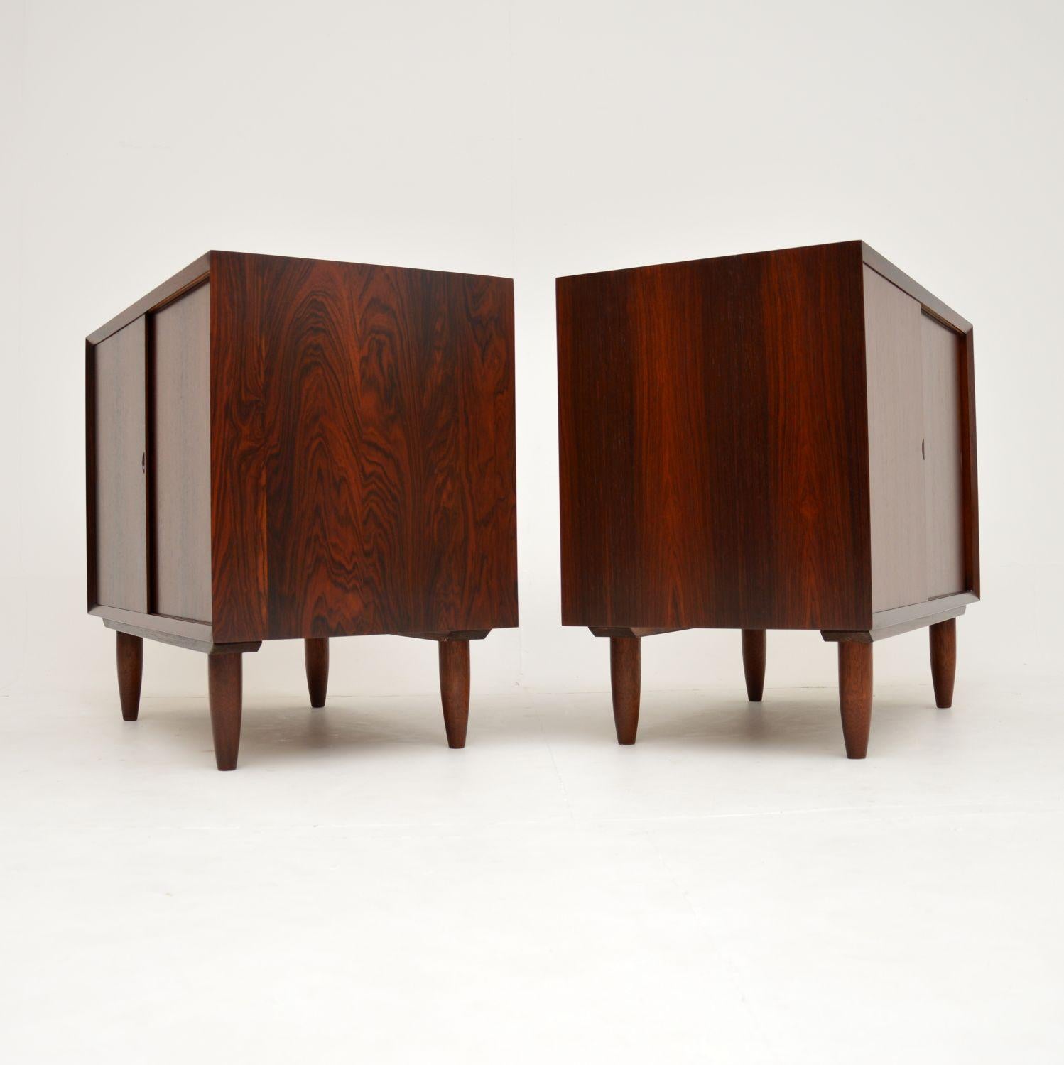 20th Century Pair of Danish Vintage Side Cabinets by Poul Cadovius For Sale