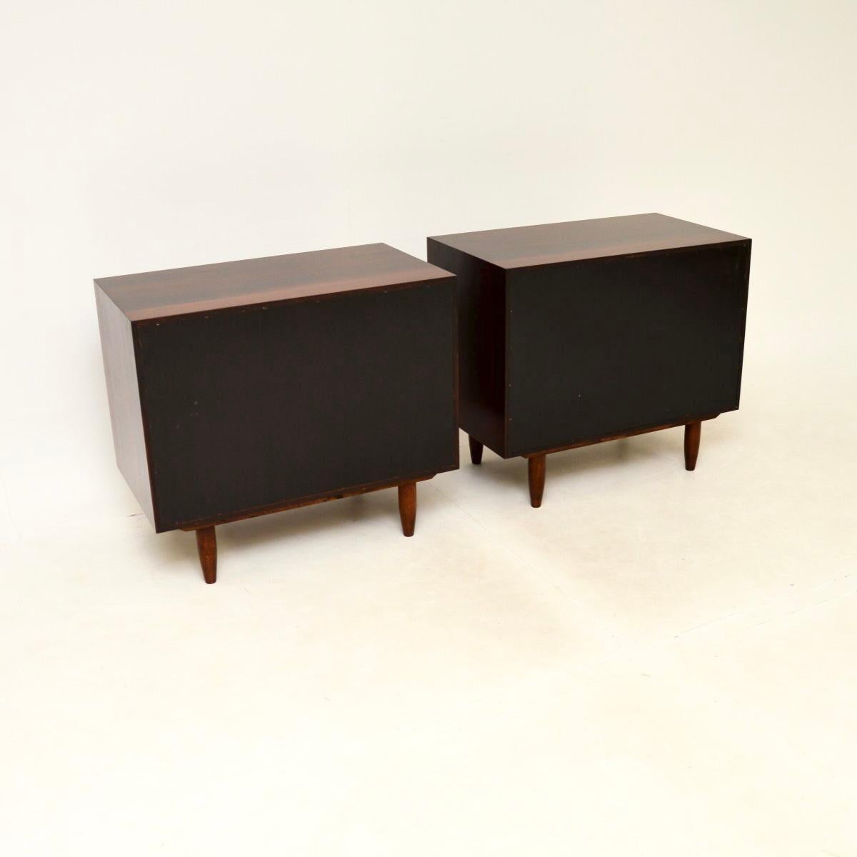 Paire d'armoires d'appoint danoises vintage par Poul Cadovius 1