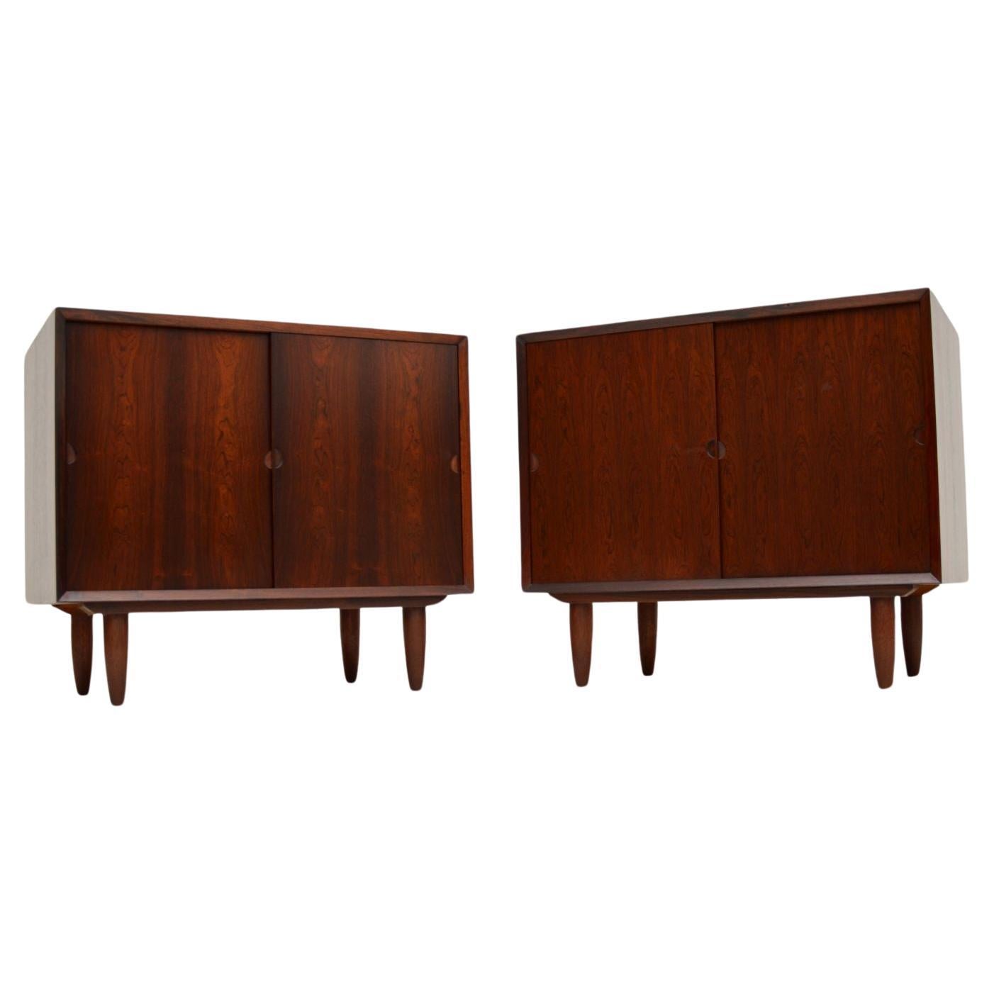 Pair of Danish Vintage Side Cabinets by Poul Cadovius For Sale