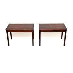 Pair of Danish Vintage Side Tables