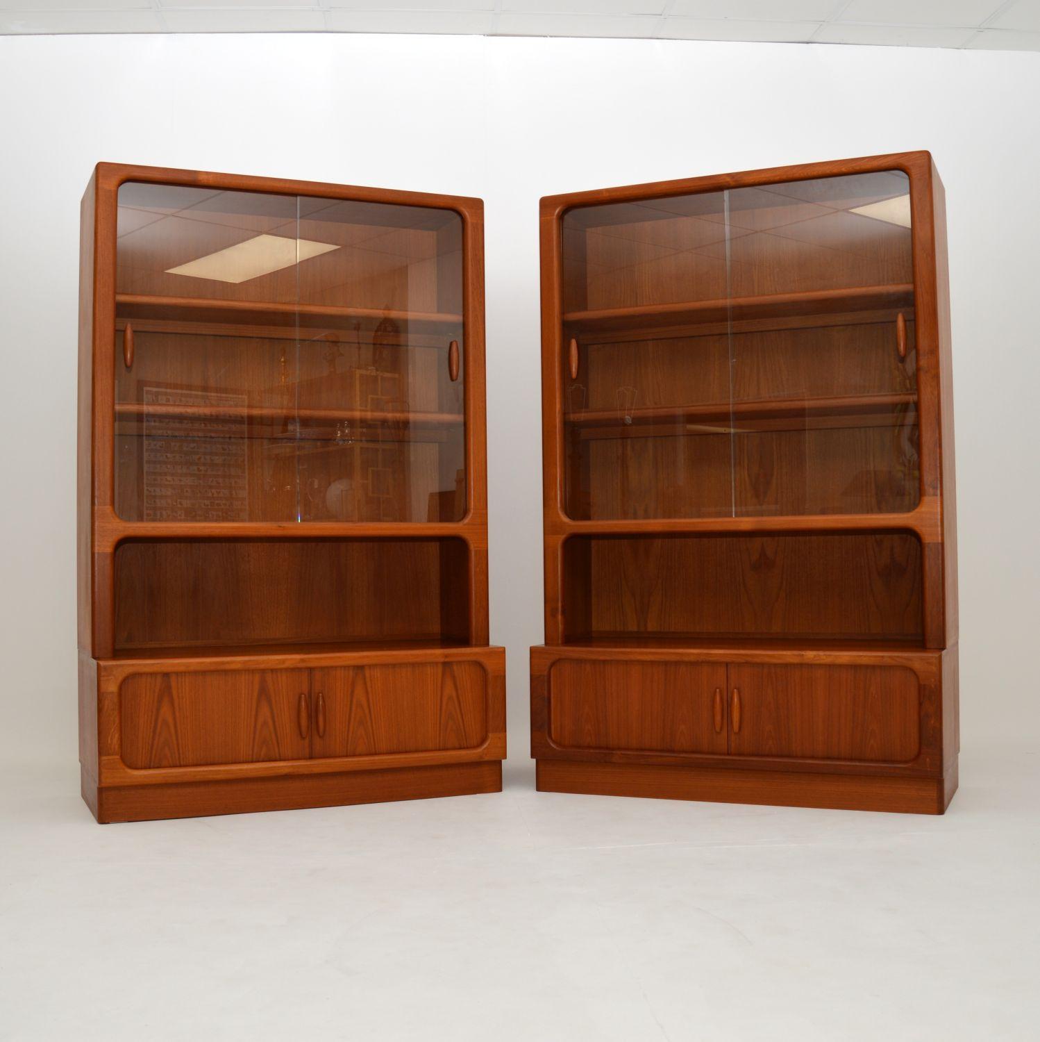 Pair of Danish Vintage Teak Bookcases by Dyrlund 6