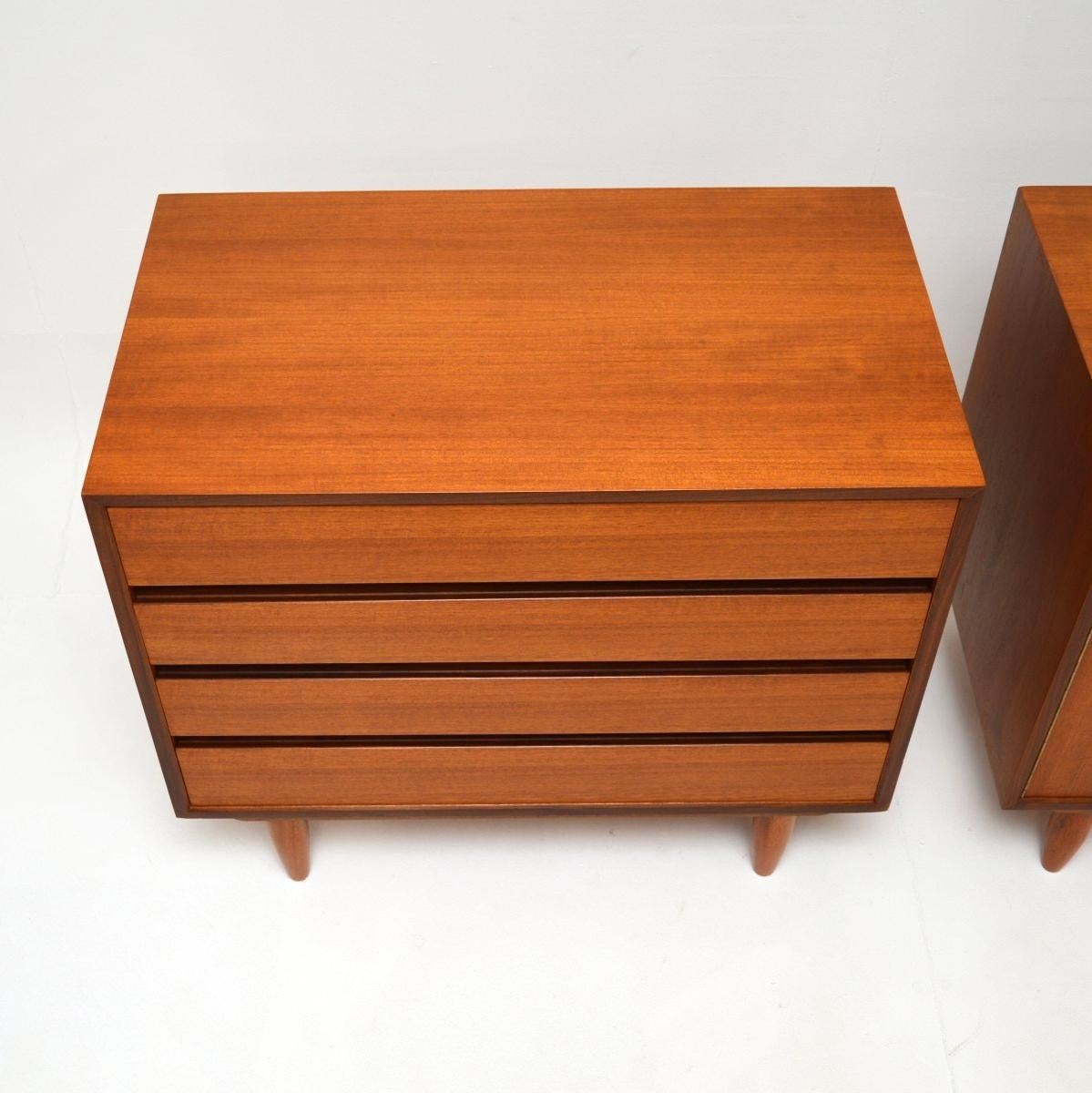 Pair of Danish Vintage Teak Cabinets / Sideboard by Poul Cadovius For Sale 3