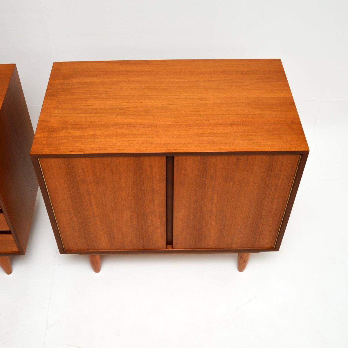 Pair of Danish Vintage Teak Cabinets / Sideboard by Poul Cadovius For Sale 4
