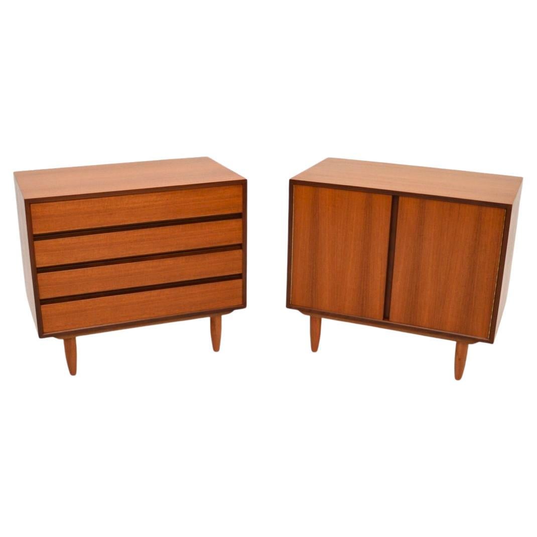 Pair of Danish Vintage Teak Cabinets / Sideboard by Poul Cadovius For Sale