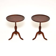Pair of Danish Vintage Wine Tables