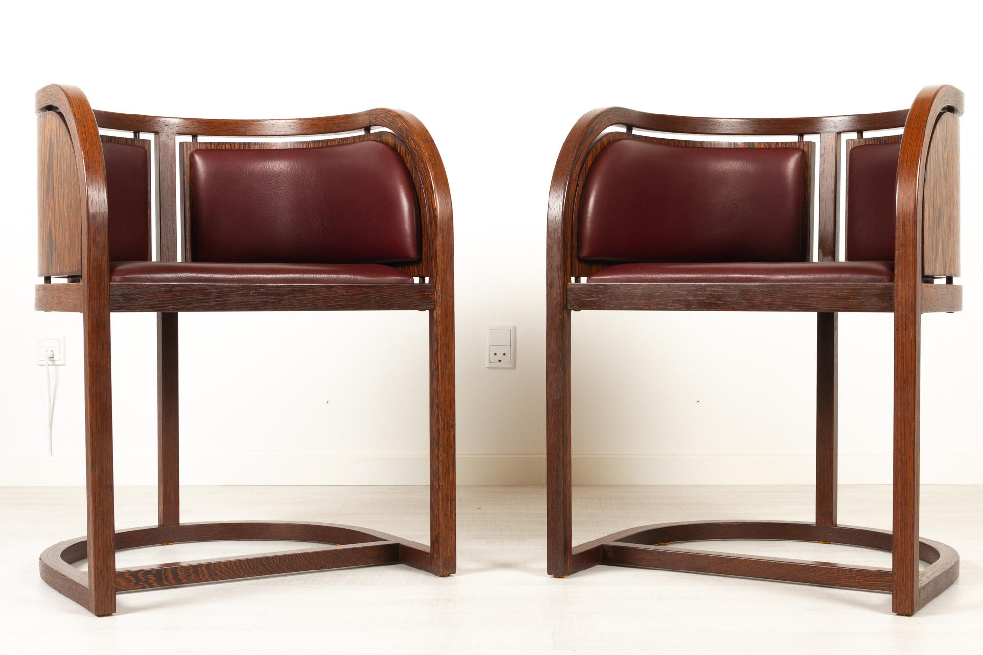 Pair of Danish Wengé Armchairs by Thorup & Bonderup, 1970s 5