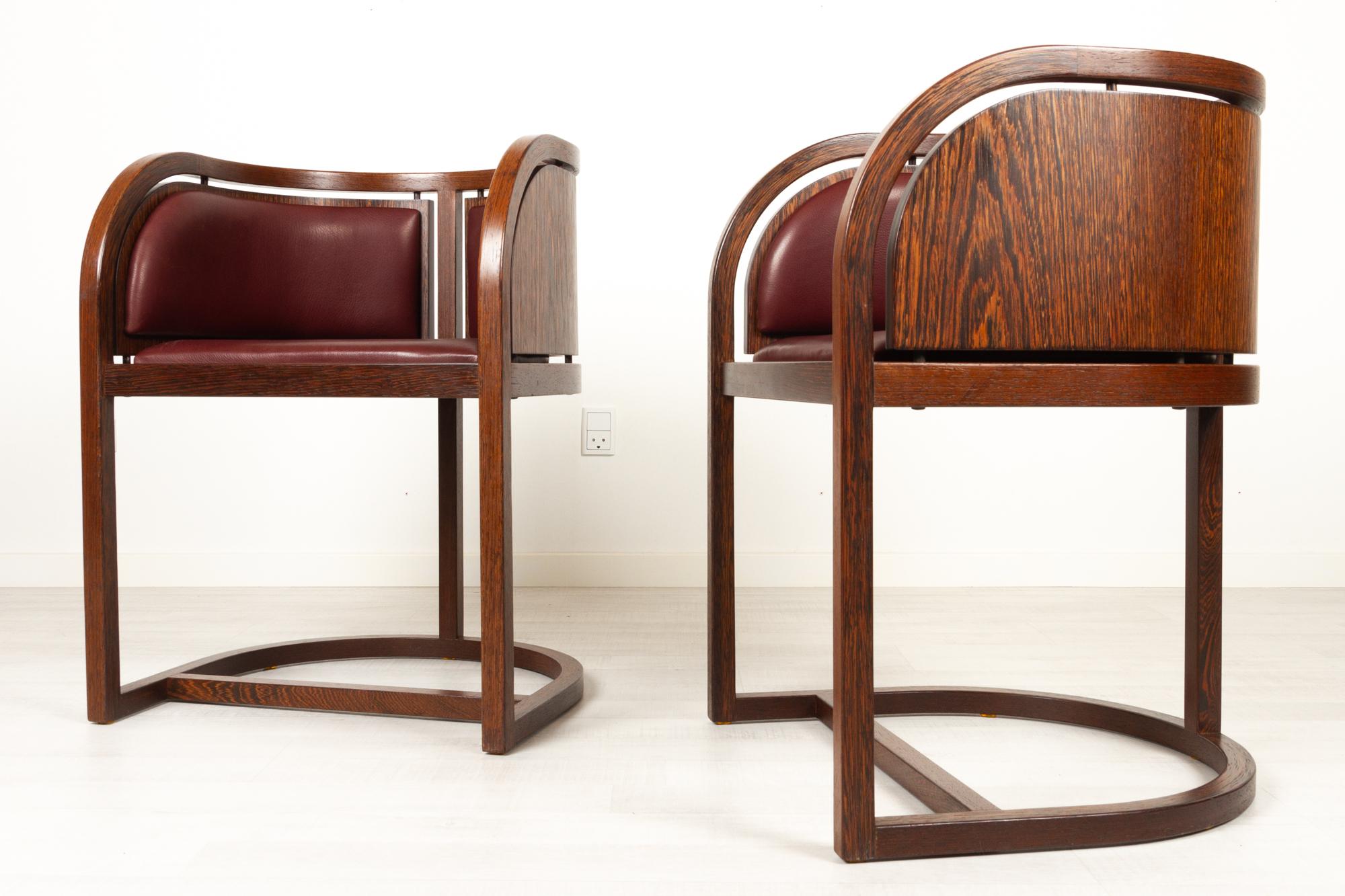 Pair of Danish Wengé Armchairs by Thorup & Bonderup, 1970s 9