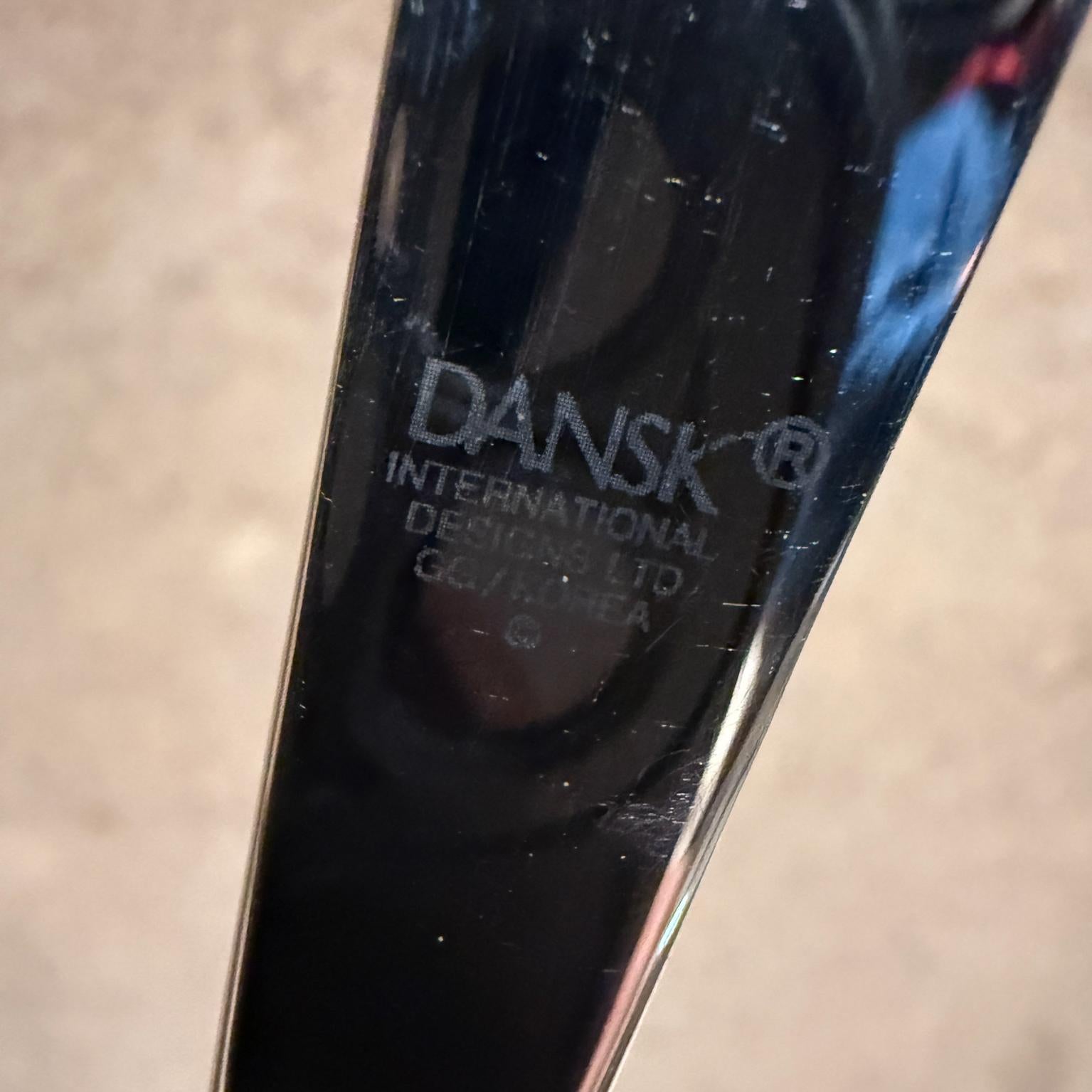 Paar Dansk-Messer Modernes Edelstahl-Besteckset Korea im Angebot 1