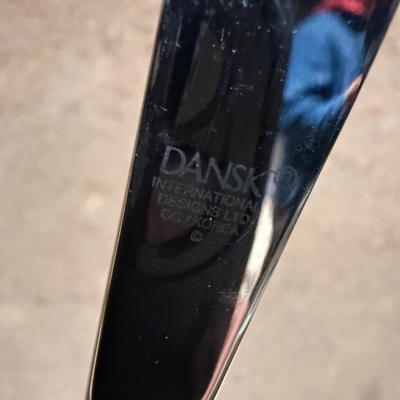 Paar Dansk-Messer Modernes Edelstahl-Besteckset Korea im Angebot 2