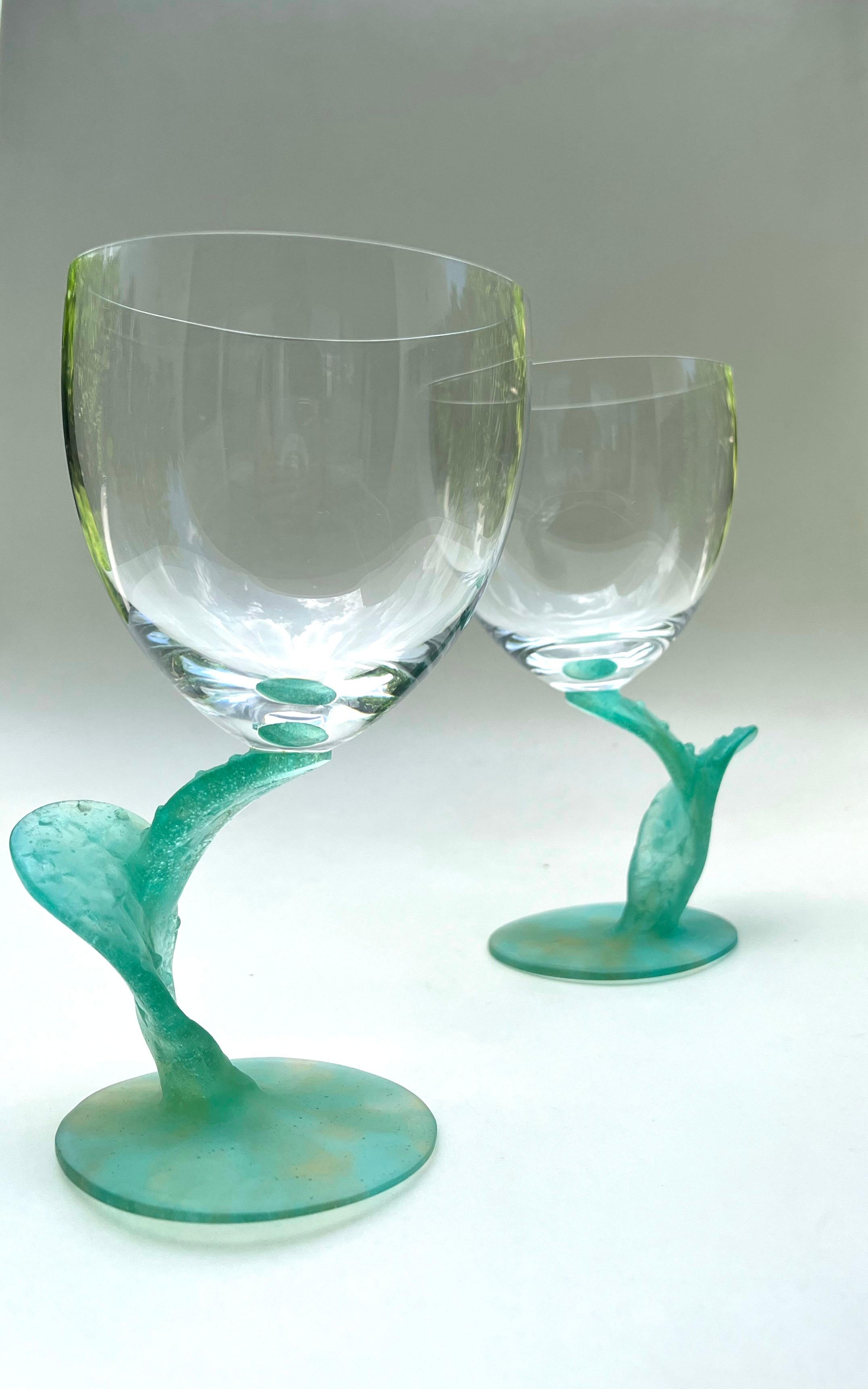 Art Nouveau Pair of DAUM 