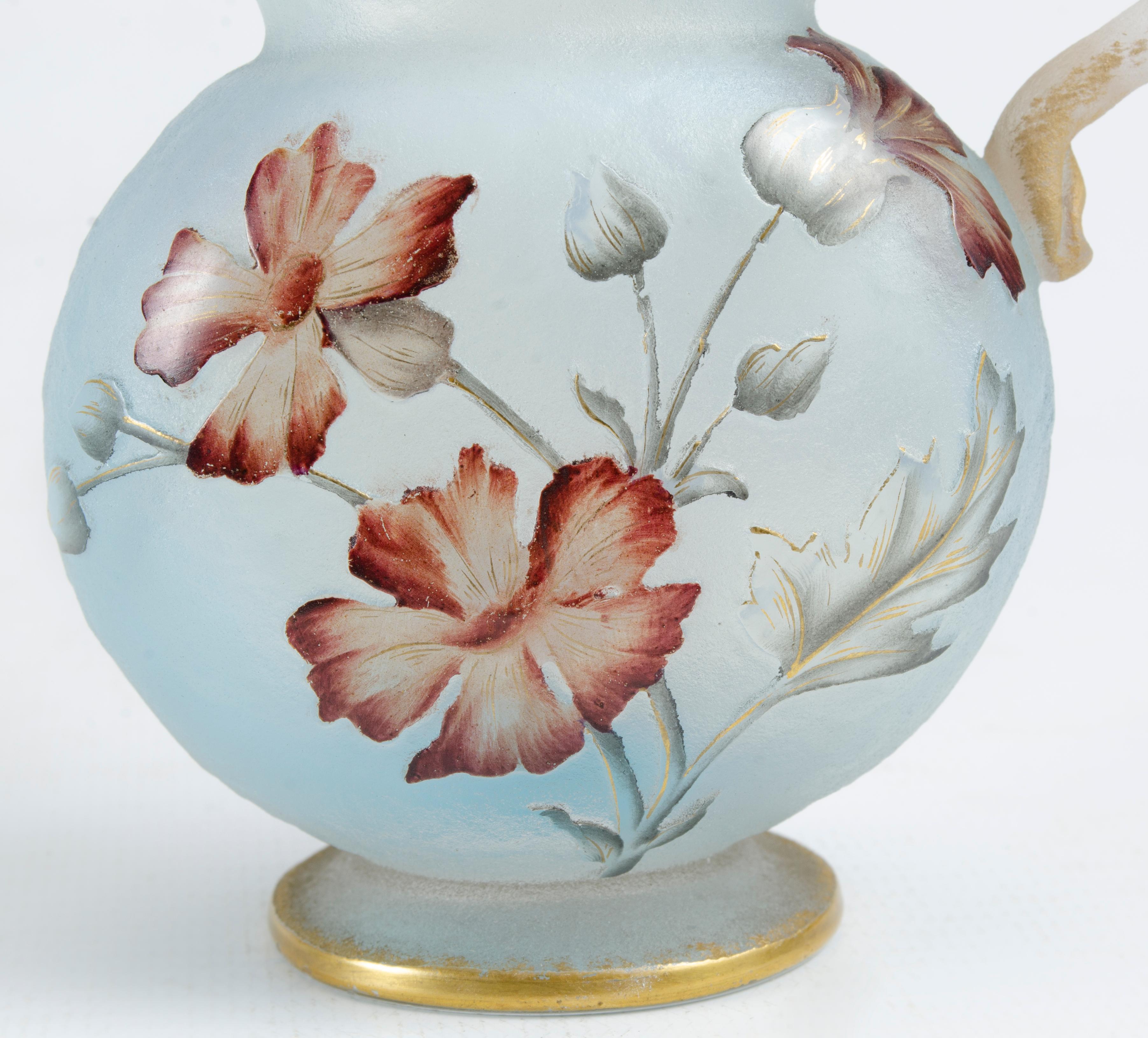 Pair of Daum Nancy Miniture Jugs 3