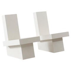Ein Paar David Horan Paper Lounge Chairs für Béton Brut, Großbritannien, 2022