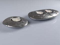 Pair of David Marshall candle stand