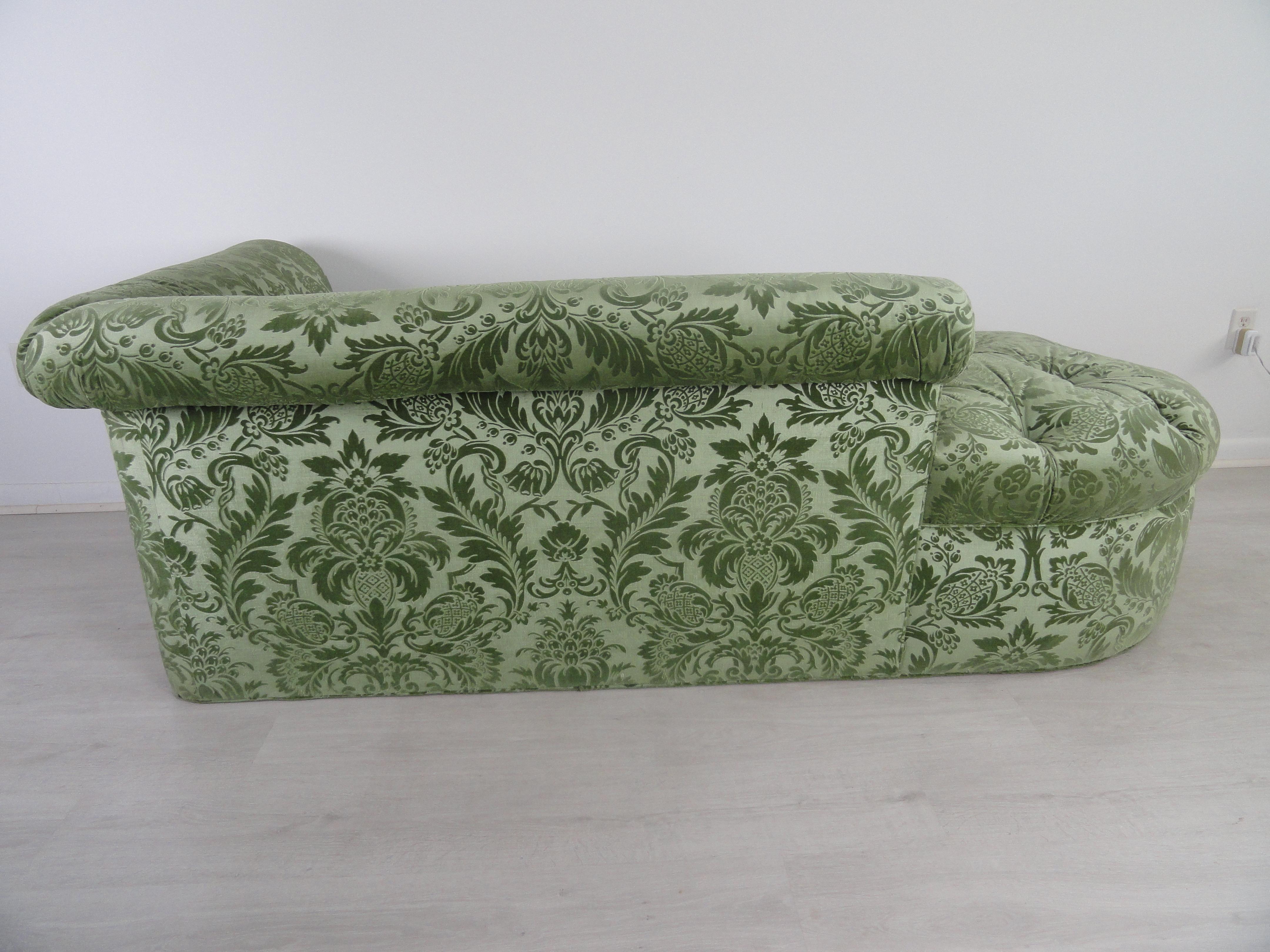 Pair of De Angelis, Ltd Custom Opposing Sofas/Daybeds For Sale 3