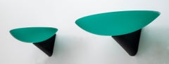 Pair of De Majo Modern Italian Murano Glass Sconces "Teo", 1989