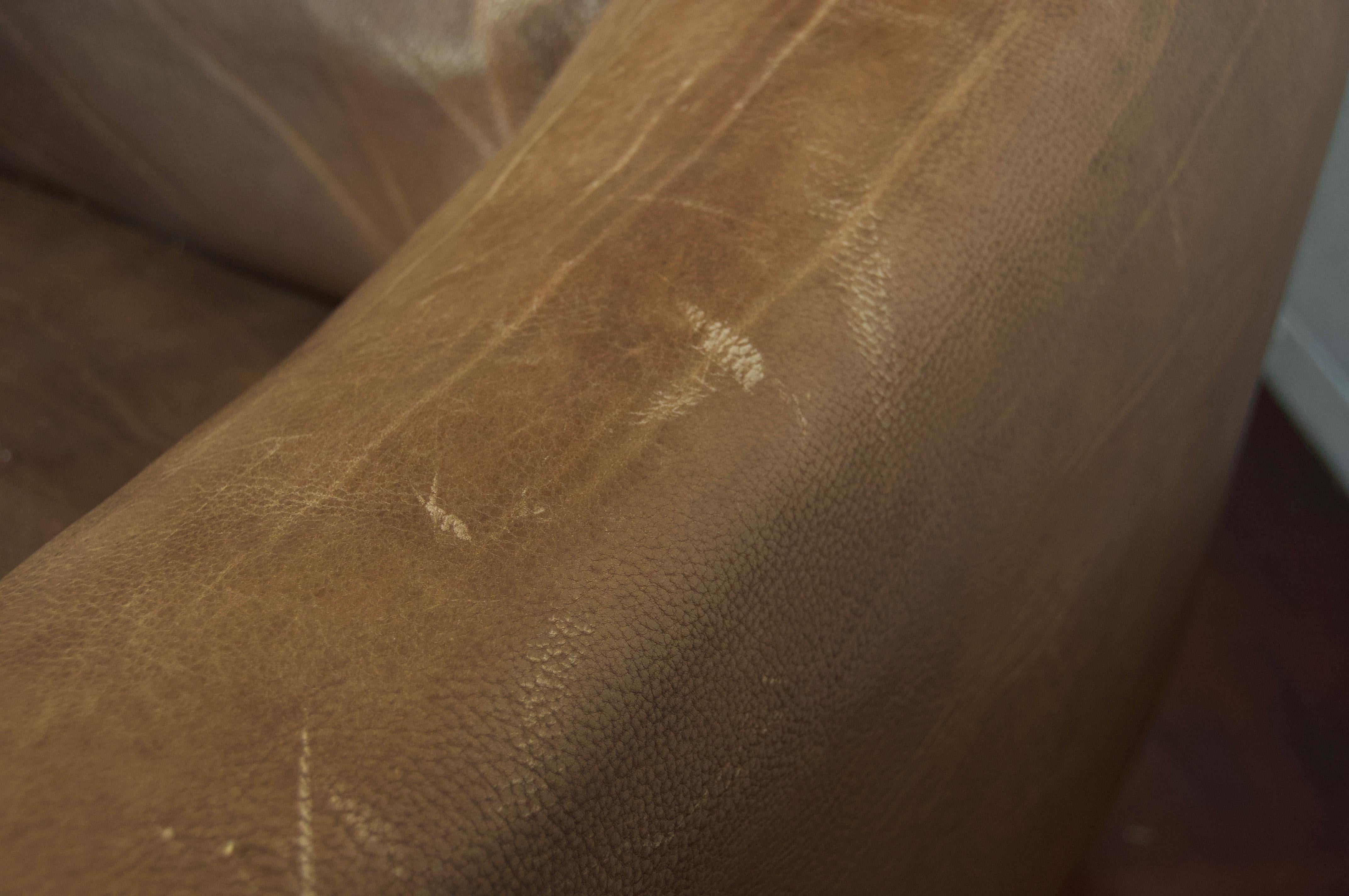 Pair of De Sede DS 47 Leather Sofa For Sale 2