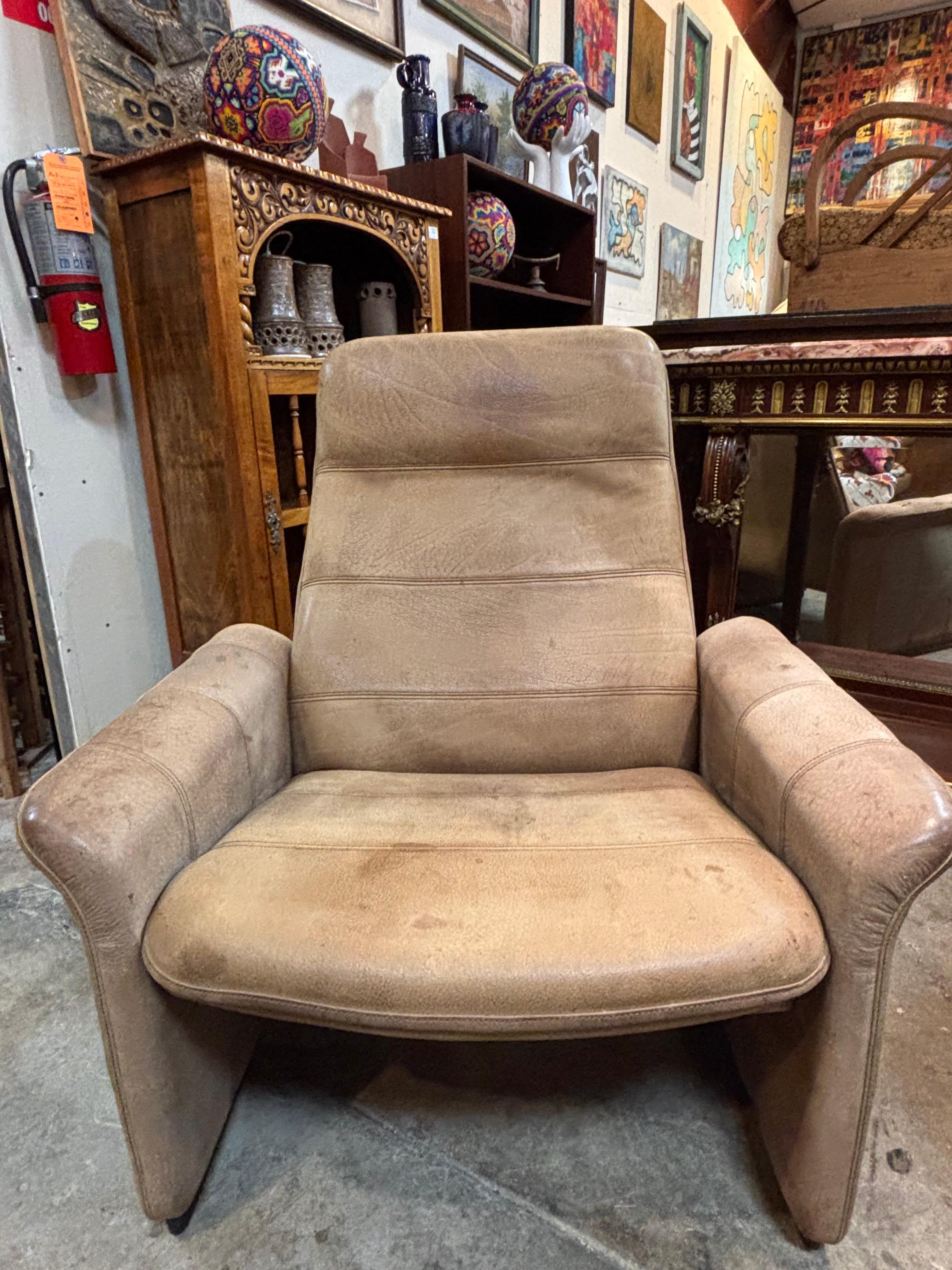 De Sede DS-50 fauteuils de salon inclinables, années 1970 Bon état - En vente à San Antonio, TX
