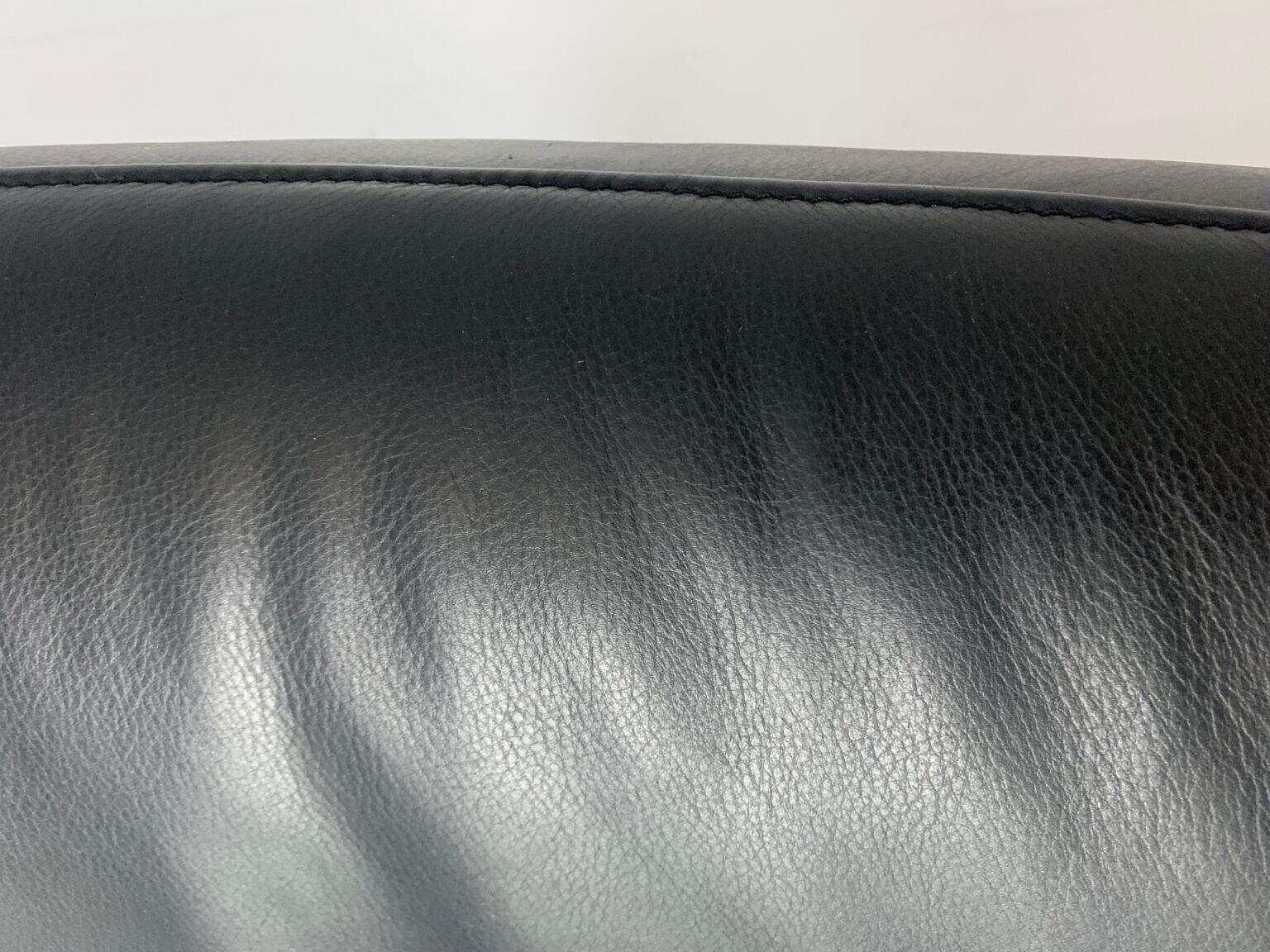 Coppia di poltrone De Sede DS255/01 - in pelle nera in vendita 13