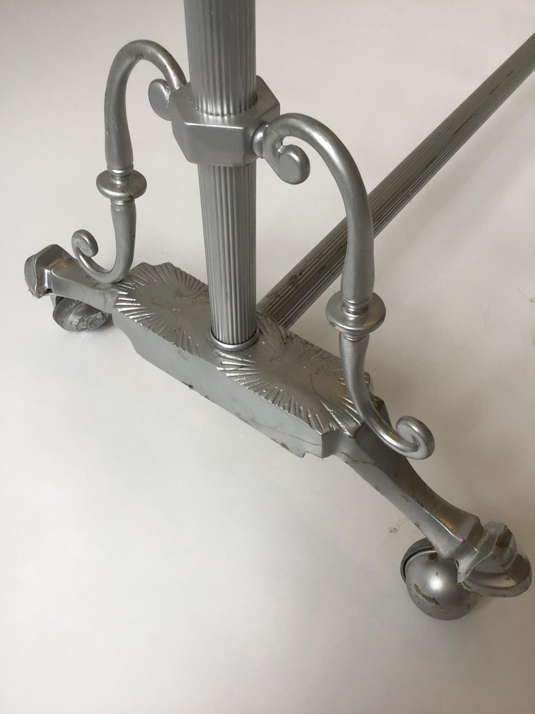 Pair of Deco Brass Clothing Racks at 1stdibs