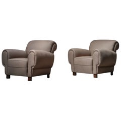 Pair of Deco Lounge Chairs