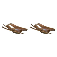 Pair of Decorative Brass Bowl with Vintage Finish