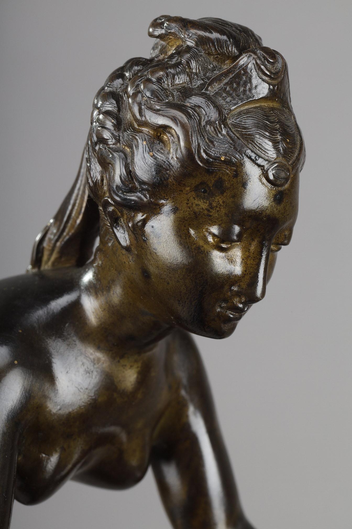 Dekorative Bronze-Würfel im Renaissance-Stil, Paar im Angebot 7