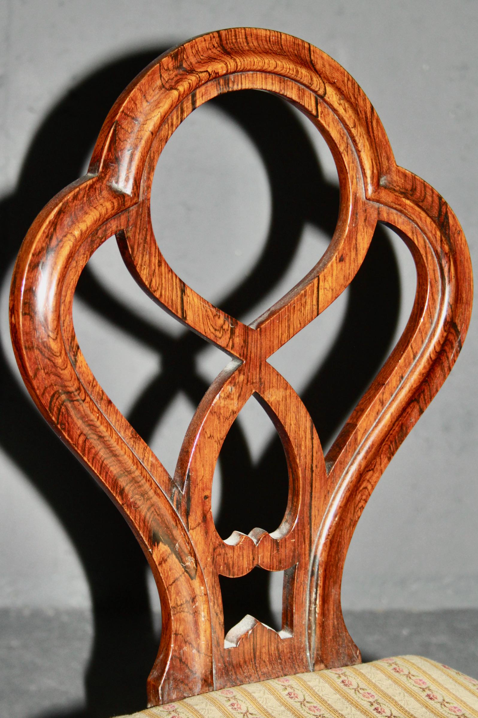 Pair of decorative chairs For Sale 2