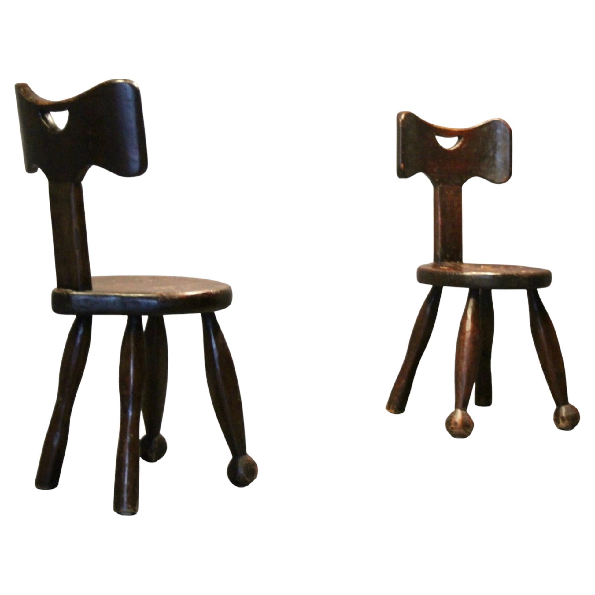 Pair of decorative chairs