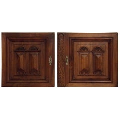 Paire de portes décoratives, vers 1890