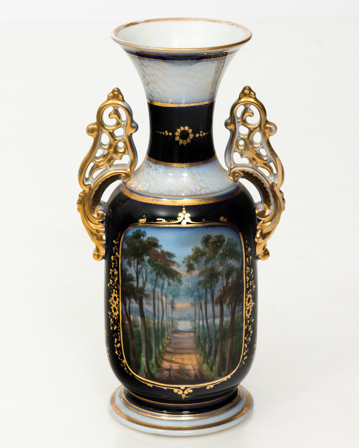 Pair of Decorative French Vases, circa 1890 For Sale 8